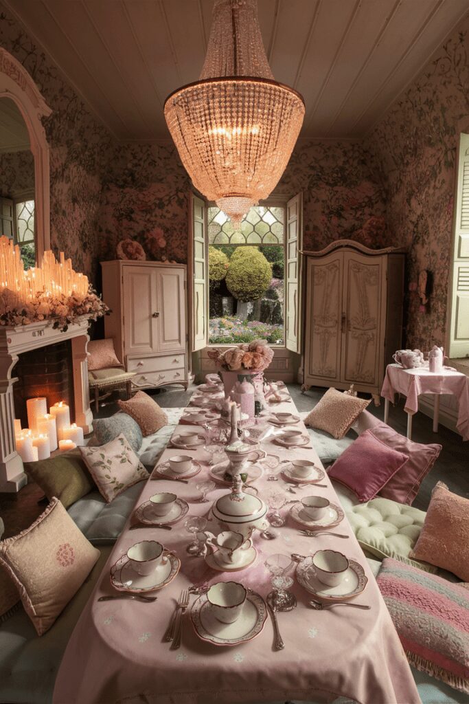 20+ Dream Rooms Ideas - Elevate Your Space with Creativity 13 Dream Rooms Ideas: Vintage Tea Room