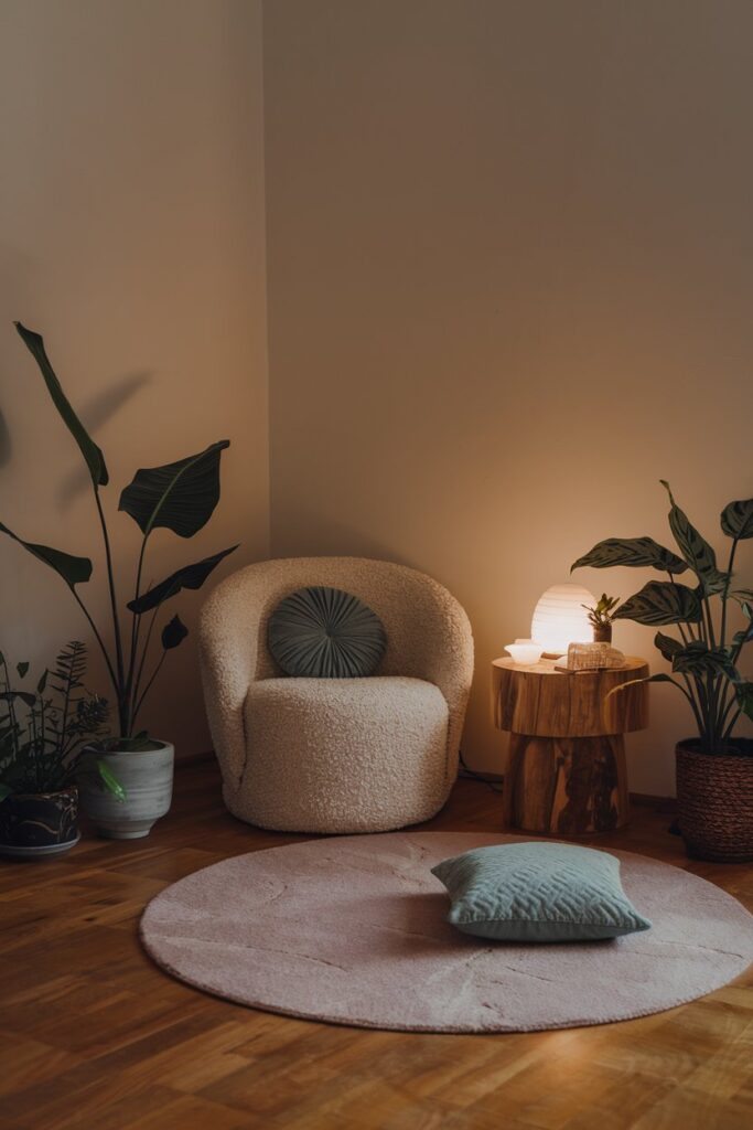 Cozy Corner Ideas: Personal Meditation Corner