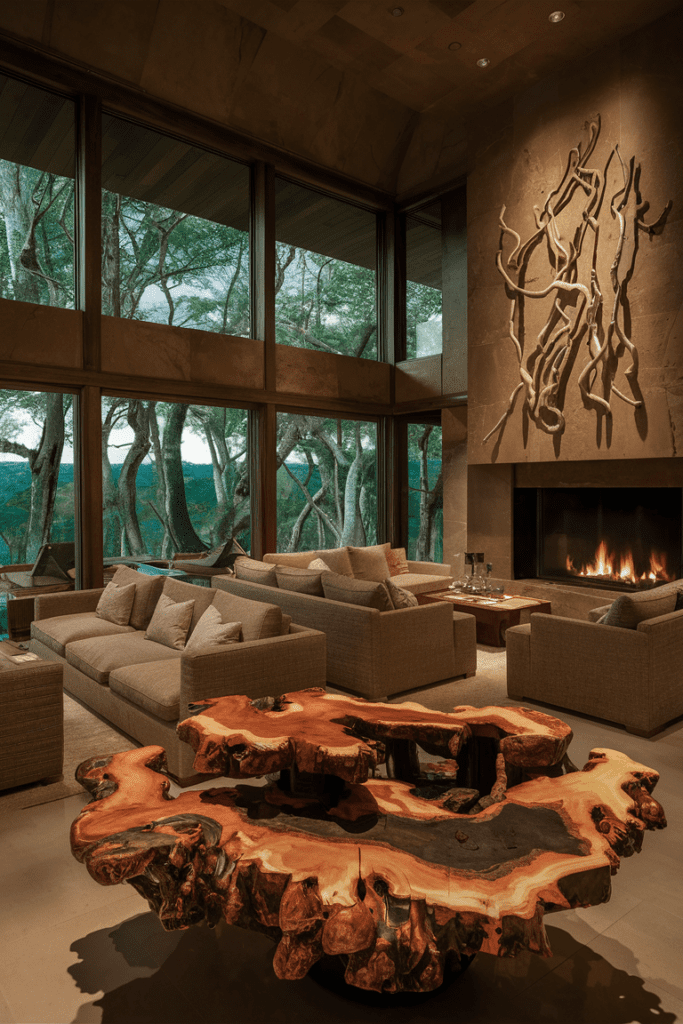 Nature-Inspired Luxury with Organic Elements Luxury Interior Ideas