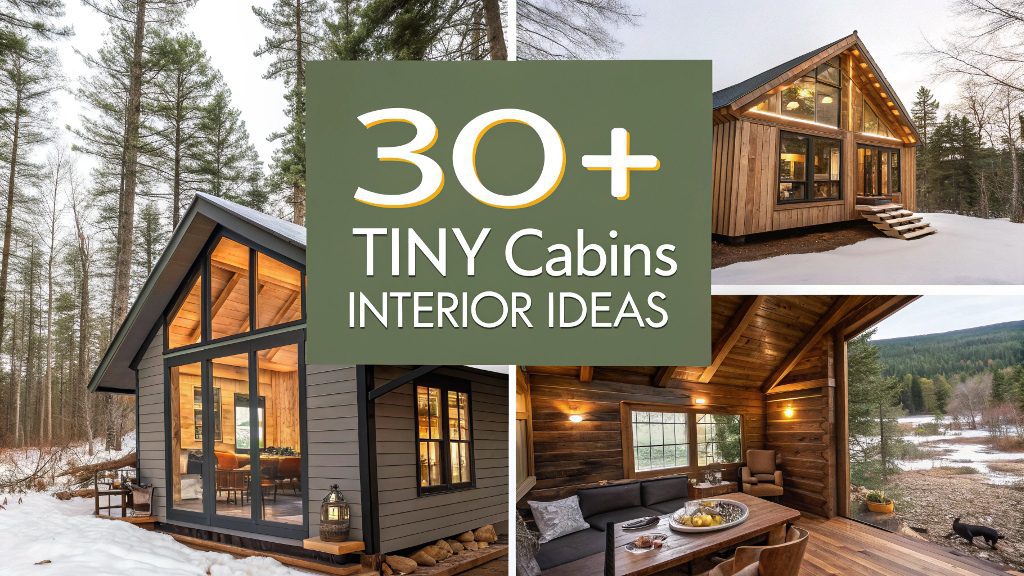Tiny Cabins Interior Ideas