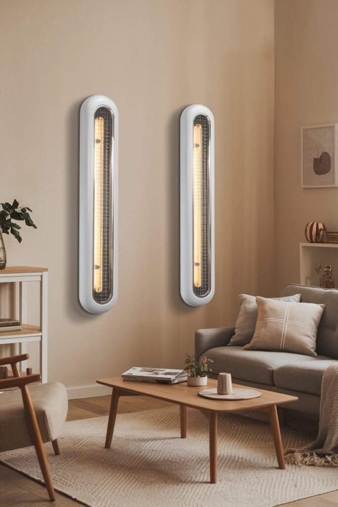 Cozy Electric Home Ideas: Electric Wall Heaters for Space-Saving