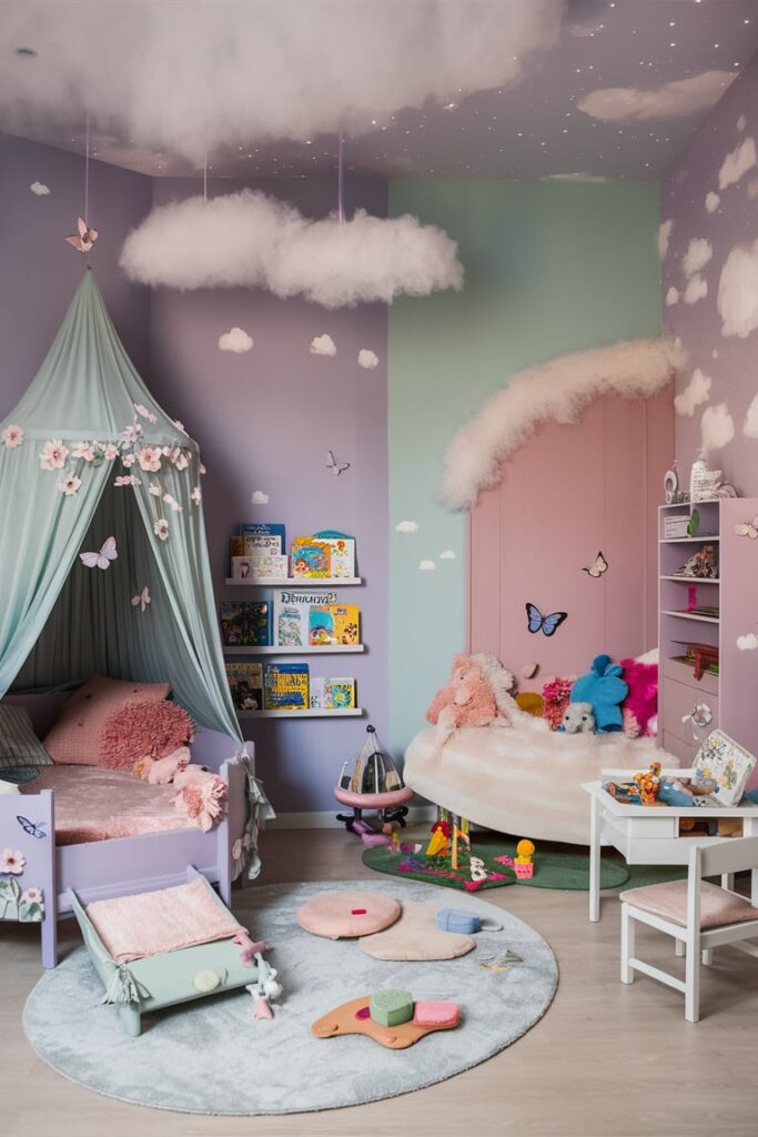 Toddler Room Ideas: Soft Pastel Dreamland