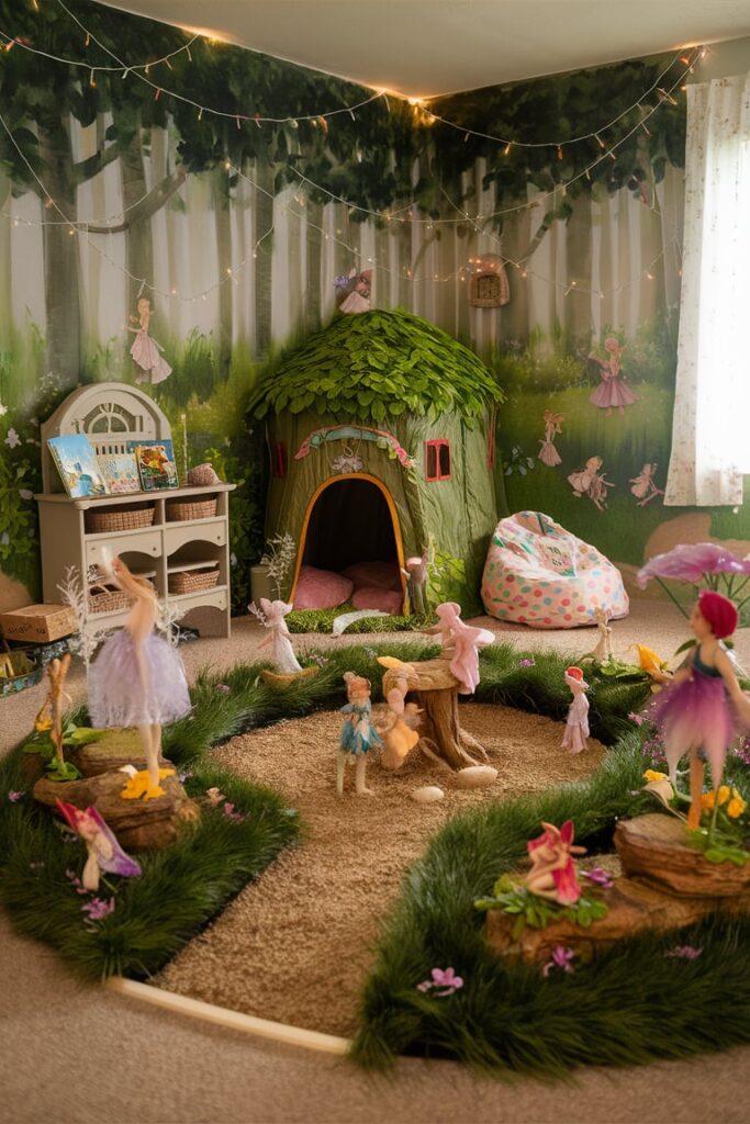 Toddler Room Ideas: Fairy Garden Escape