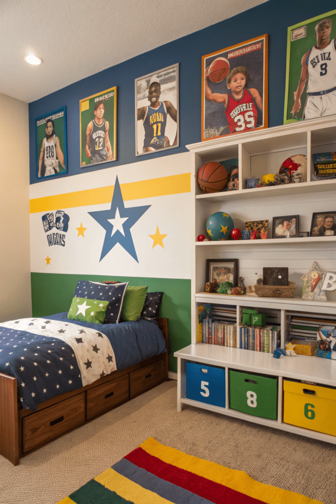 Toddler Room Ideas: Sports Star Dream Room