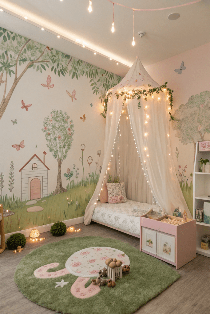 Toddler Room Ideas: Fairy Garden Escape