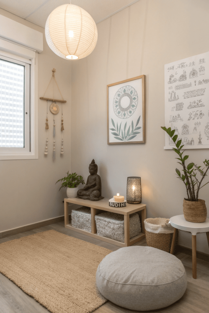 Zen Meditation Space Dorm Rooms Ideas