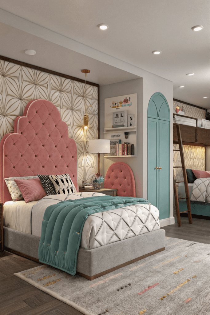 Luxury Dorm Ideas: Statement Headboards for a Bold Focal Point