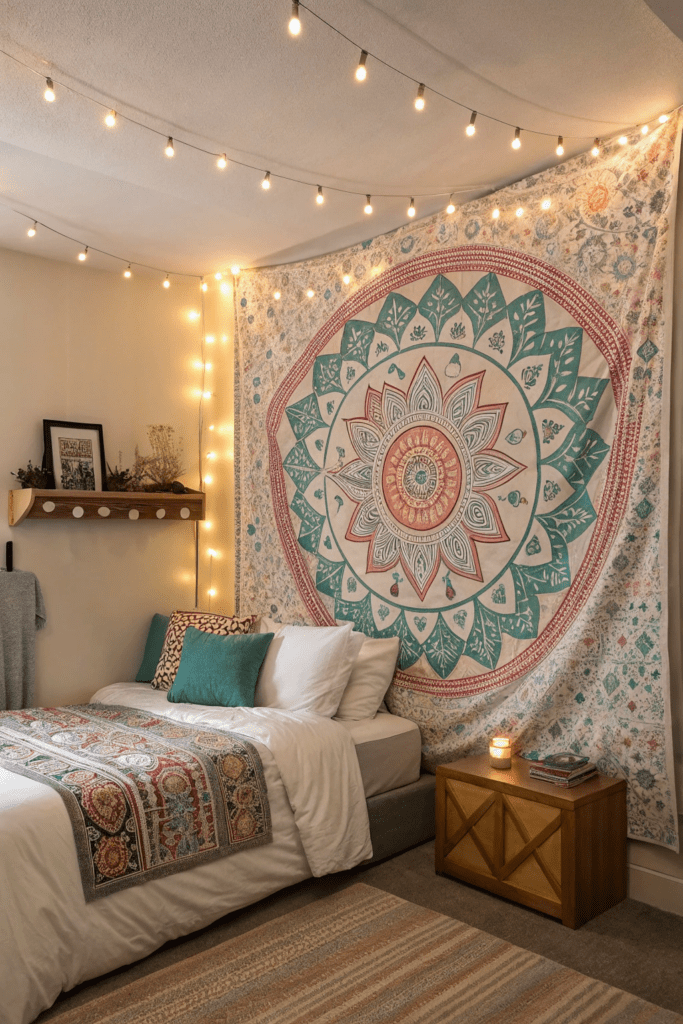 Luxury Dorm Ideas: Tapestry or Canopy for a Dreamy Ambiance