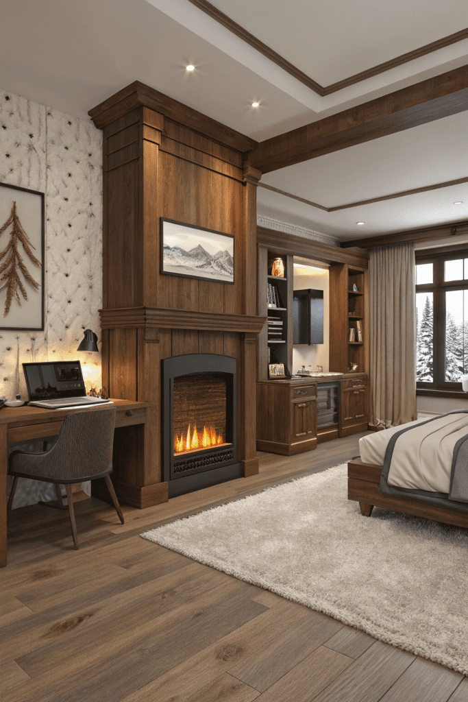 Cozy Electric Home Ideas: Electric Fireplaces for a Rustic Feel