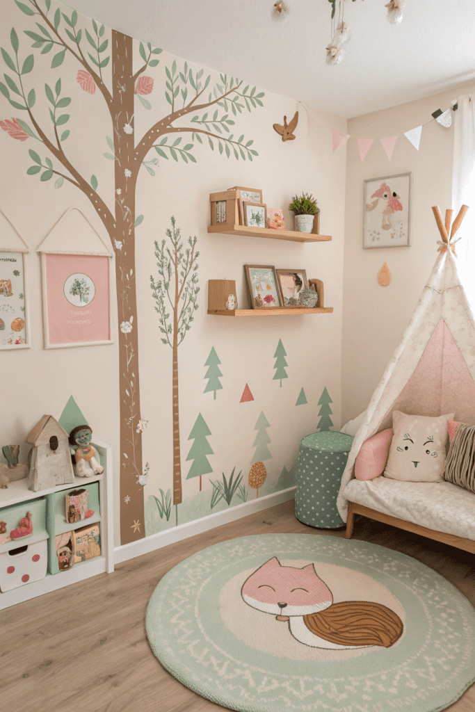 Toddler Room Ideas: Sweet Woodland Retreat