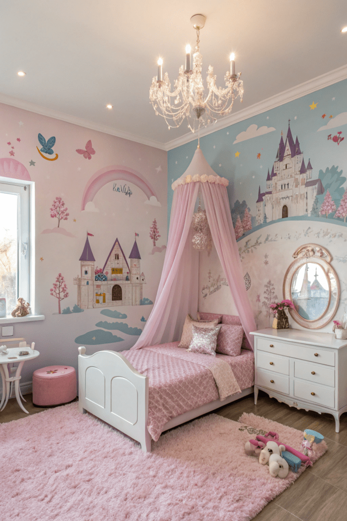 Toddler Room Ideas: Princess Castle Fantasy