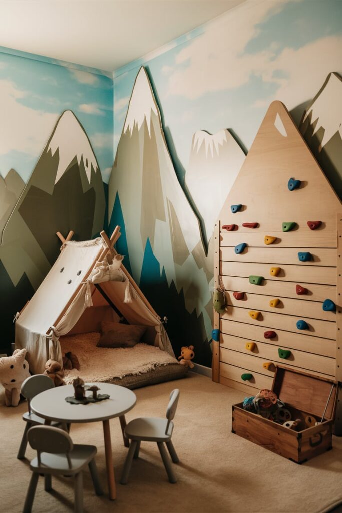 Toddler Room Ideas: Mountain Adventure Escape