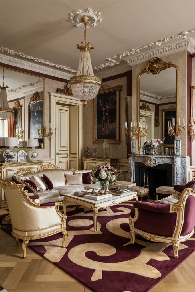 Luxury Interior Ideas: French-Inspired Luxury with Chic Details