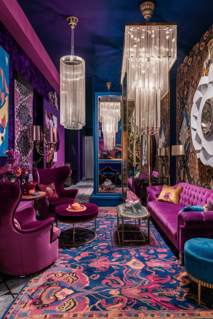 Luxury Interior Ideas: Eclectic Glam with Bold Mixes