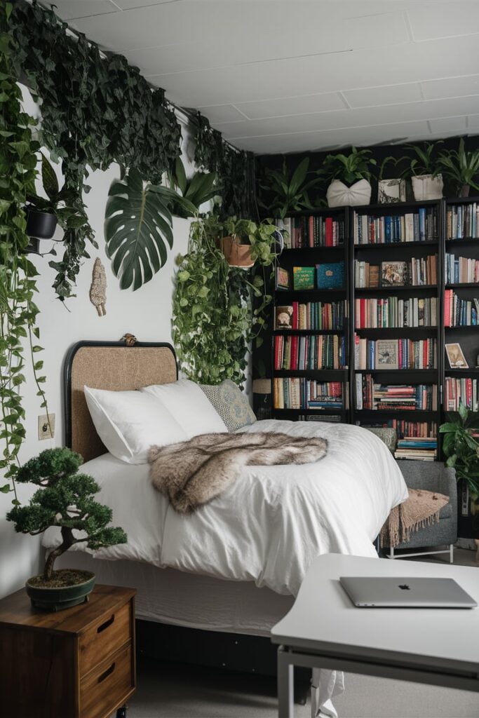 dorm room ideas: Urban Jungle Haven