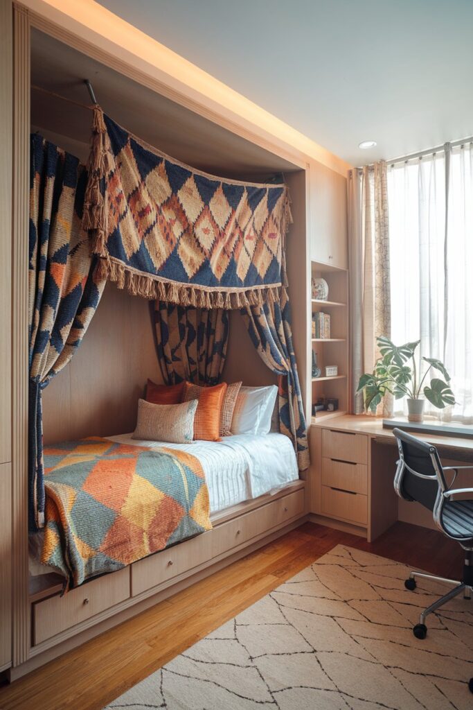 Luxury Dorm Ideas: Tapestry or Canopy for a Dreamy Ambiance