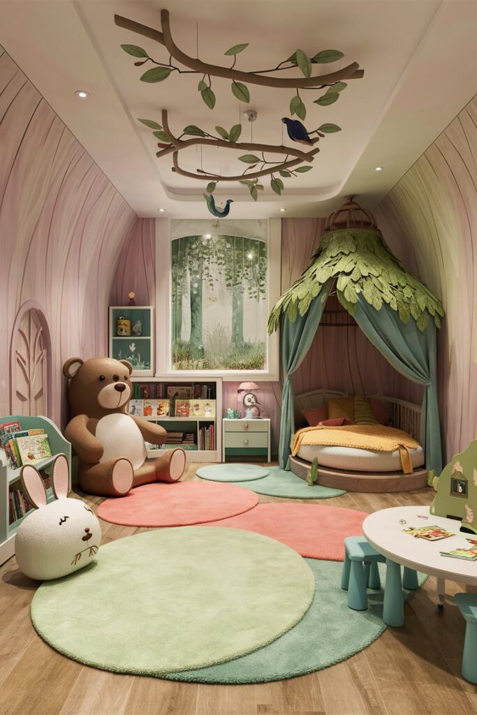 Toddler Room Ideas: Sweet Woodland Retreat