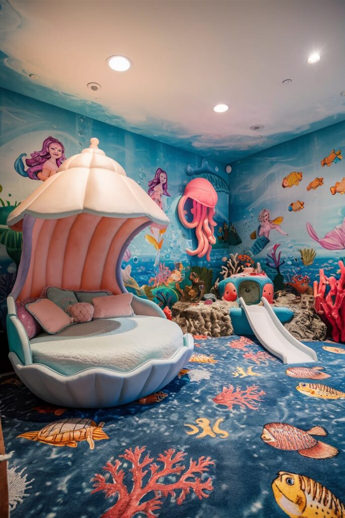 Toddler Room Ideas: Underwater Kingdom