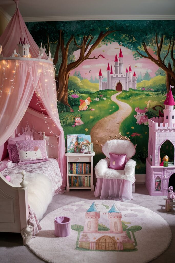 Toddler Room Ideas: Princess Castle Fantasy