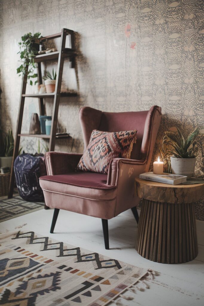 Cozy Corner Ideas: Bohemian-Inspired Cozy Space