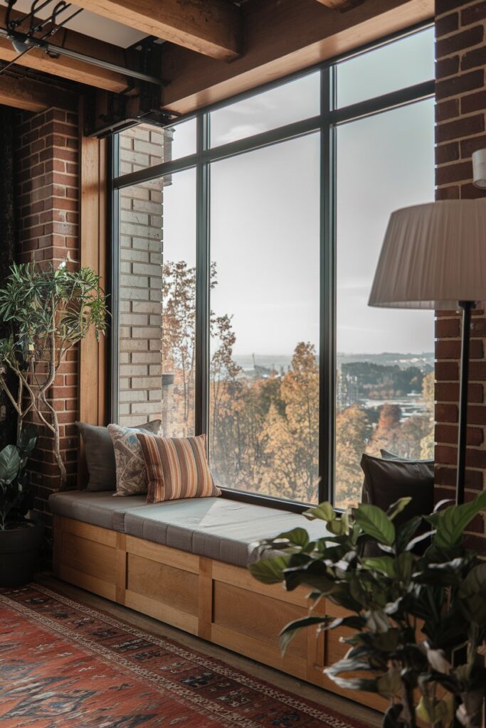 Cozy Corner Ideas Window Seat with Scenic Views