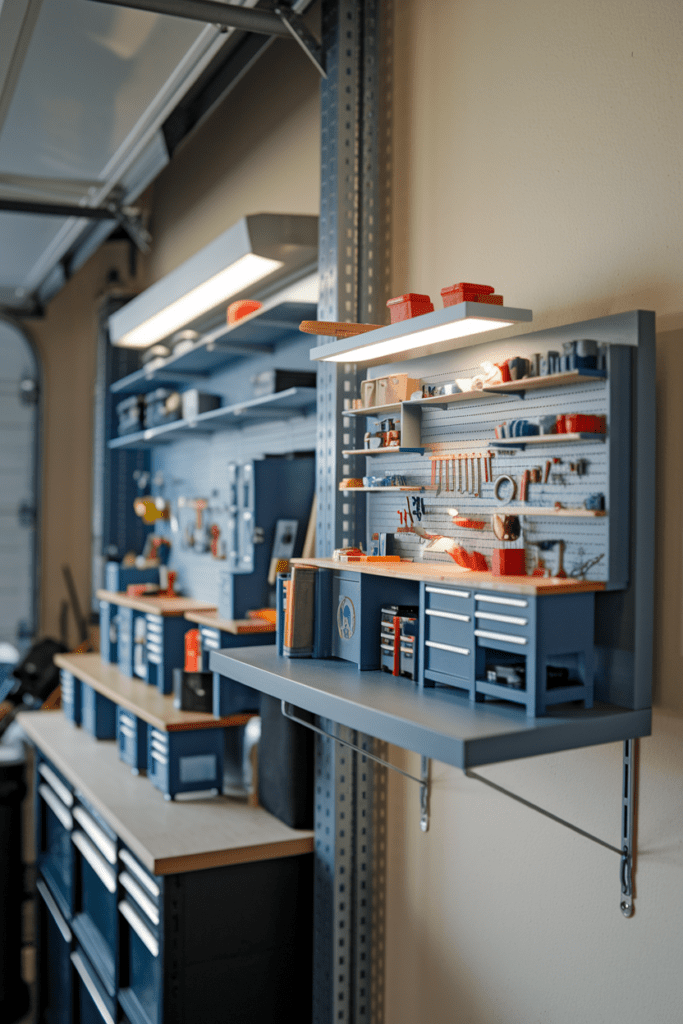 Garage Workshop Layouts Ideas: The Miniature Model Workshop Display