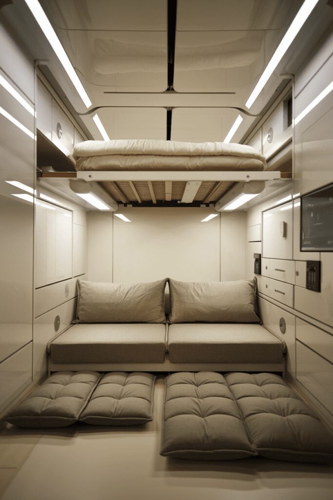 25+ Tiny Bedroom Ideas - Hacks to Maximize Your Space! 21 Tiny Bedroom Ideas: Retractable Bed from the Ceiling