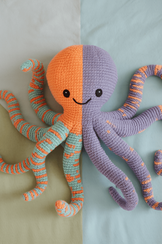 Crochet Reversible Octopus Plushie Cool Crochet Ideas