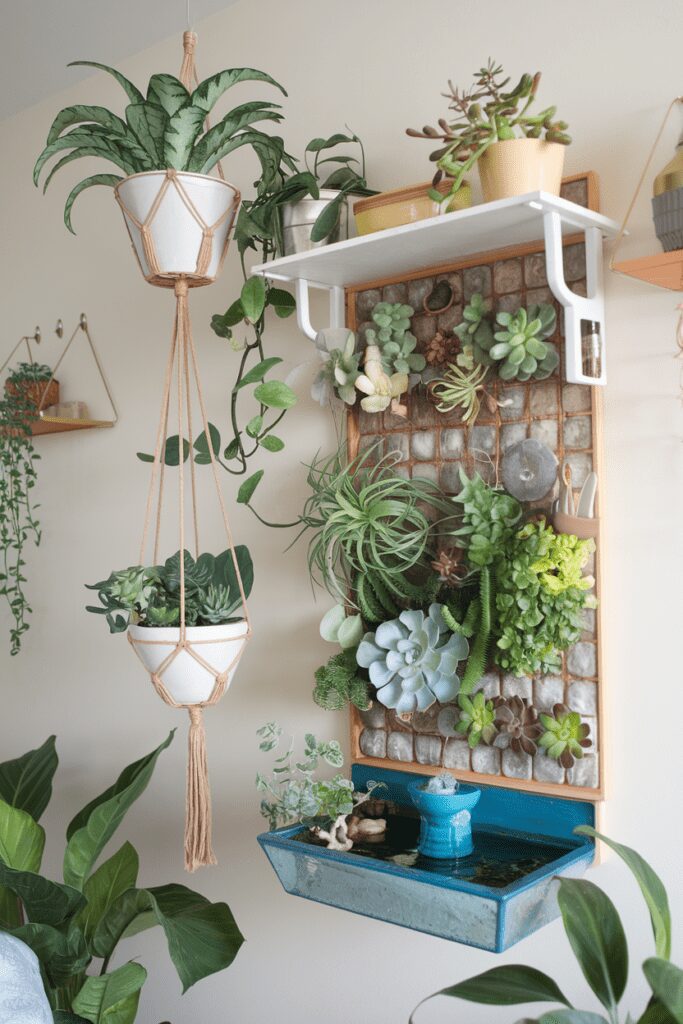 15+ Cute Dorm Room Decor Ideas Tips That Steal Your Heart! 2 Cute Dorm Room Ideas: Mini Indoor Garden Nook