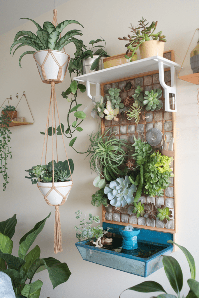 Cute Dorm Room Ideas: Mini Indoor Garden Nook