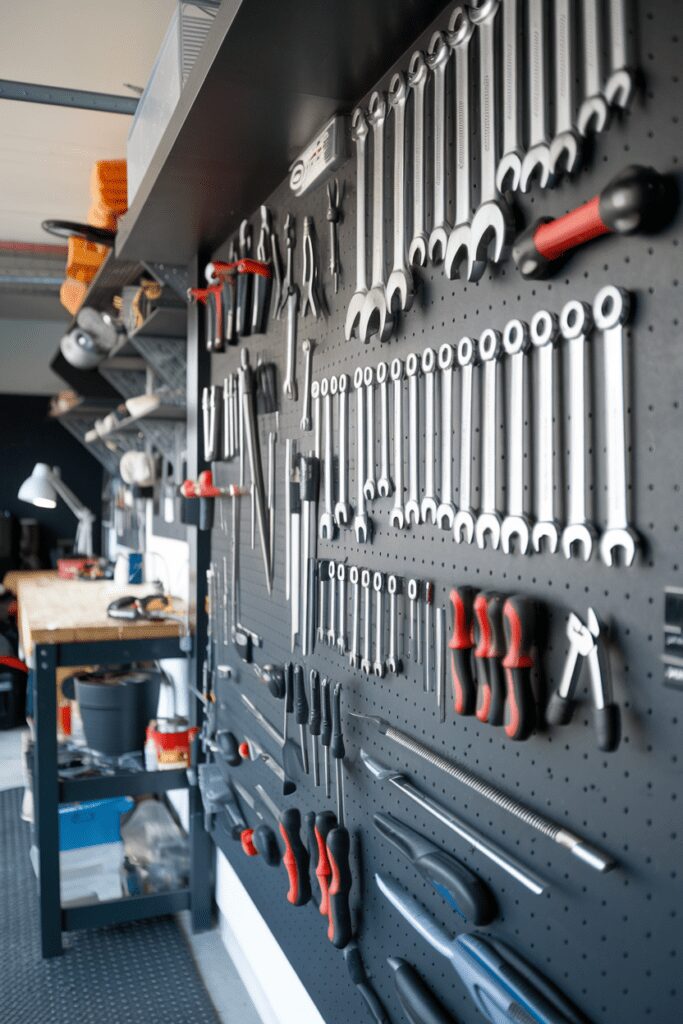 30+ Garage Workshop Layouts Ideas That Will Blow Your Mind! 13 Garage Workshop Layouts Ideas: The Magnetic Tool Wall