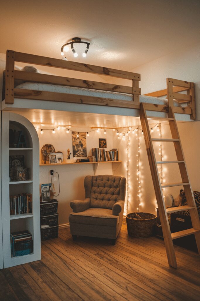 25+ Tiny Bedroom Ideas - Hacks to Maximize Your Space! 3 Tiny Bedroom Ideas: Loft Bed with a Cozy Reading Nook