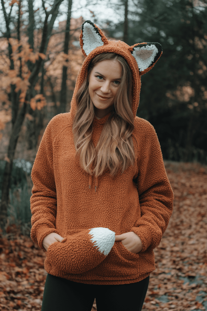 Cool Crochet Ideas: Crochet Animal Hoodie with Pockets