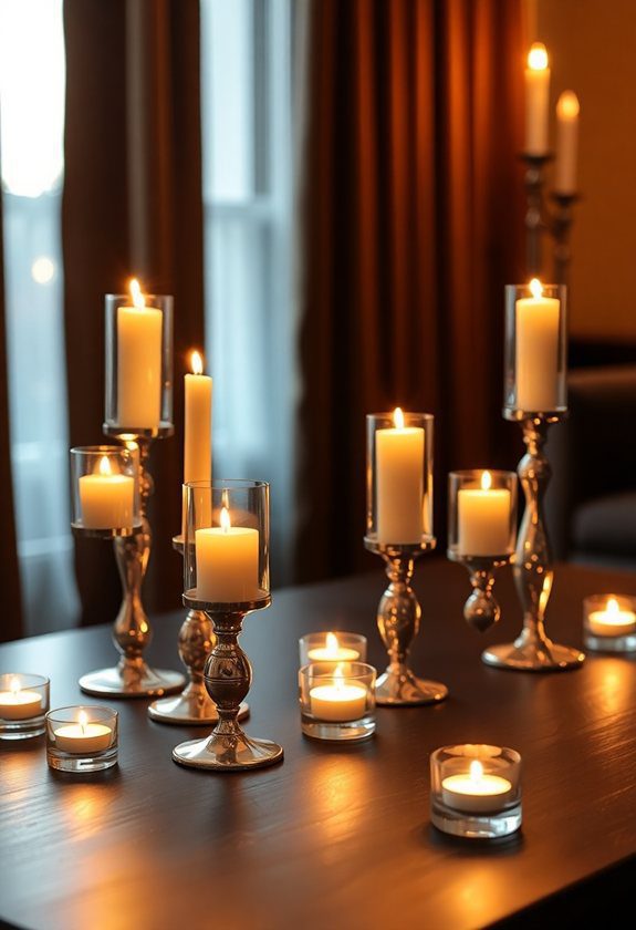 10+ Valentine Decor Ideas That’ll Wow Your Partner 1 Valentine Decor Ideas: Romantic Candle Lighting