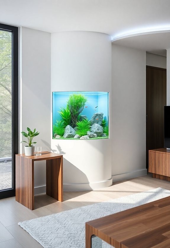 Fish Tank Ideas: Small Space Aquarium Solutions