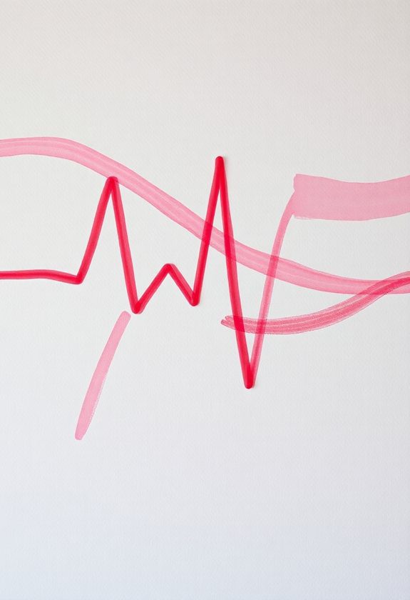  Valentine's Day Painting Ideas: Heartbeat Monitor Art