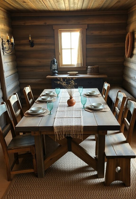 Primitive Room Ideas: Primitive Dining Room