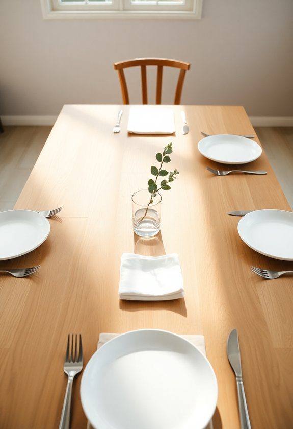 Dining Room Ideas: Simple Dining Table Settings