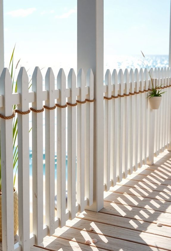 Porch Railing Ideas: Coastal Style Porch Railing Inspiration