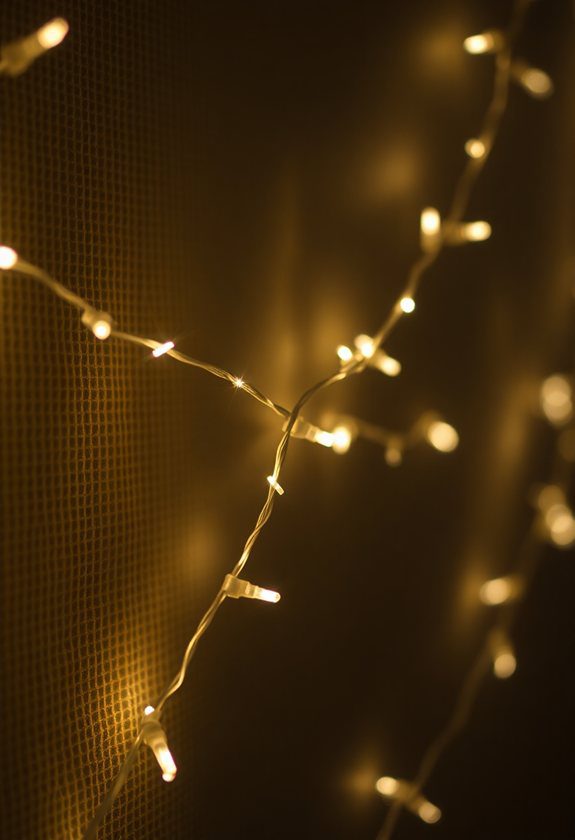 Valentine Decor Ideas: Sparkling String Lights