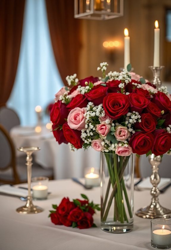 Valentine’s Day Decor Ideas: Floral Arrangement Ideas