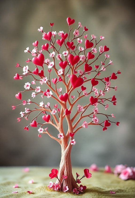  Valentine's Day Painting Ideas: Valentine Tree Art