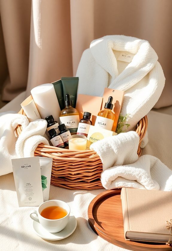 Valentine’s Day Gift Basket Ideas: Relaxation And Wellness