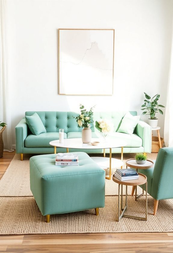 Green Sofa Ideas: Mint Green Sofas for a Fresh Feel