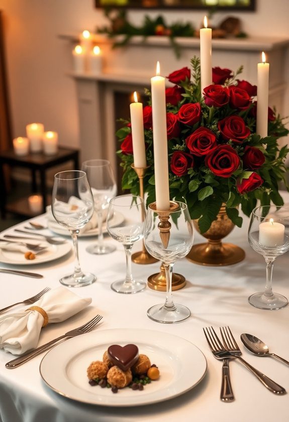 Valentine’s Day Tablescape Ideas: Romantic Dinner Setup