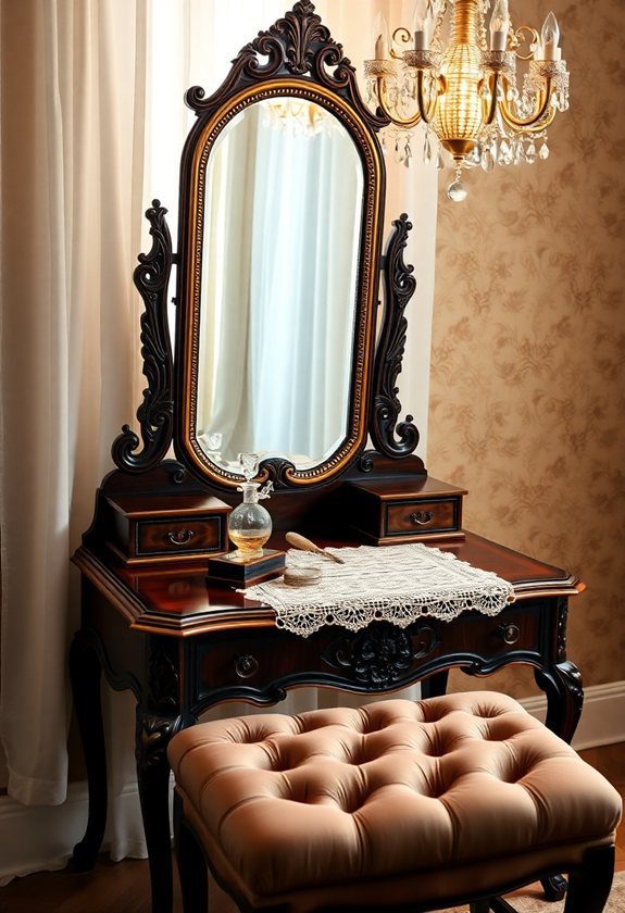 Vintage Dressing Room Ideas: Antique Vanity Units