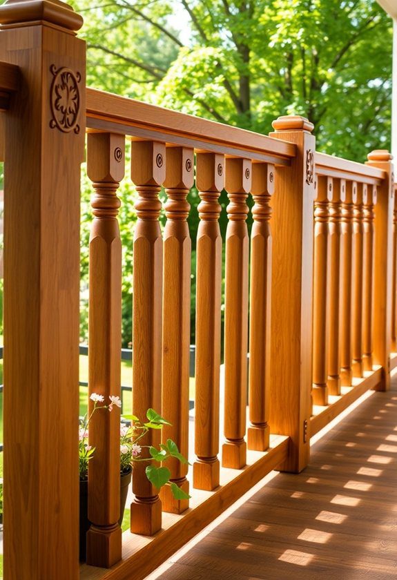 Porch Railing Ideas: Traditional Wooden Railing Designs