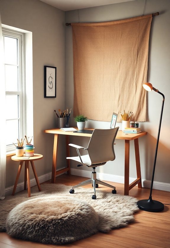 Art Studio Ideas: Private Studio Nooks