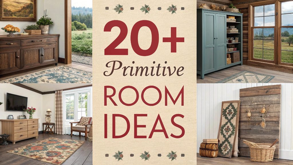 Primitive Room Ideas