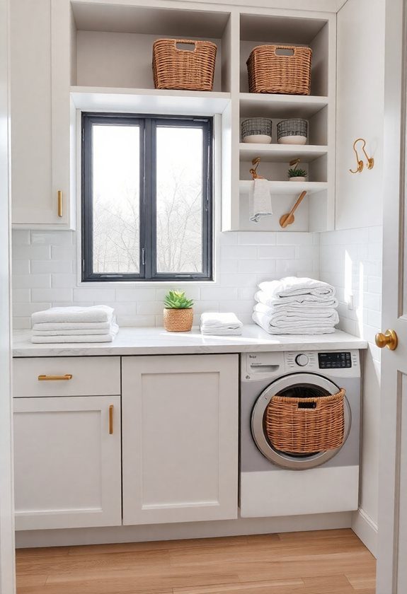 Laundry Room Ideas : Implementing A Folding Station